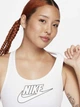 Спортивный топ для фитнеса женский Nike Futura Bra FB4080-100 M Белый (0196608858010) - изображение 5