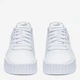 Подростковые кеды для девочки Puma Carina 3.0 Holo 2.0 Jr 40228001 5903419770470 38.5 Белые (5903419770524) - изображение 4