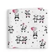 Пеленка Cosas ROSE PANDA Муслин 75х75 см (4822052434437) - изображение 1