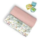 Набор пеленок Cosas FLOWERS Бязь 80x100 см 2 шт (4822052227329) - изображение 3