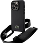Etui Lacoste do iPhone 15 Iconic Petit Pique Crossbody Black (LCHCP15SSPVCK) - obraz 1