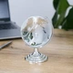 Декоративный глобус из хрусталя на металлической подставке серебро 13.5*8.5 см Гранд Презент MH-SJ046-2-8D - изображение 4