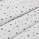 Пеленка Cosas GREY STARS Фланель 100х120 см (4822052436226) - изображение 4
