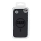 Чохол Premium Glow Silicone Case Full Camera with Magsafe для iPhone 17 Air Black - изображение 2
