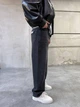 Мужские джинсы батал Difransel Baggy 33 графитовые - изображение 4