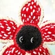 М'яка плюшева іграшка handmade Квітка Монстр 34 см в'язаний гачком амігурумі - зображення 3