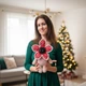 М'яка плюшева іграшка handmade Квітка Монстр 34 см в'язаний гачком амігурумі - зображення 7