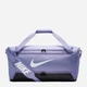 Спортивная сумка тканевая Nike Brsla M Duff - 9.5 DH7710-533 Lilac Ice/Black/White (0197862612110) - изображение 1