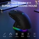Игровая беспроводная мышь Attack Shark X11 Black - изображение 8