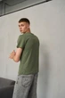 Футболка чоловіча Intruder Scout прямого крою з декоративними прорізами хакі/2XL - зображення 4