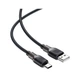 Дата кабель USB 2.0 AM to USB-C 1.2m 3.0A silicone braid Acefast (m512186) - зображення 2