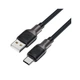 Дата кабель USB 2.0 AM to USB-C 1.2m 3.0A silicone braid Acefast (m512186) - зображення 3
