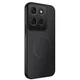 Чехол Carbon Shield with Ring для Motorola Moto G86 Power с поддержкой беспроводной зарядки black - изображение 1