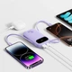 УМБ Baseus EnerFill FC31 20000mAh 45W PD QC с встроенными кабелями USB-C/Lightning (E0028D02) - изображение 5