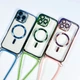 Чохол (накладка) Samsung S926 Galaxy S24 Plus, Crossbody Lanyard Clear, MagSafe, Зелений - 530673 - зображення 4