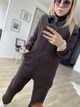 Комбинезон флисовый Come See And Buy Клапан 44-46 Коричневый - изображение 2