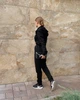 Комбинезон флисовый Come See And Buy Зима 48 Черный - изображение 5