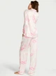 Піжама Сатинова (сорочка + штани) Victoria's Secret Signature Satin Long Pajama Set S Regular Білий (27199243) - зображення 2