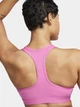 Спортивный топ для фитнеса женский Nike Futura Bra FB4080-675 XS Розовый/Белый (0196976628147) - изображение 6