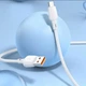 USB кабель Borofone BX93, Type-C, 1.0 м., Білий - 375551 - зображення 4