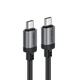 USB кабель AceFast C20-03, Type-C, 1.2 м., Черный - 573909 - изображение 2