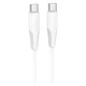 USB кабель Borofone BX119, Type-C, 1.0 м., Білий - 611691 - зображення 1