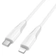 USB кабель Borofone BX119, Type-C, 1.0 м., Білий - 611691 - зображення 2