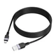 USB кабель Hoco X109, MicroUSB, 3.0 м., Черный - 560220 - изображение 2