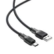 USB кабель AceFast C10-04, Type-C, 1.2 м., Чорний - 452597 - зображення 4