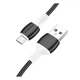 USB кабель Borofone BX84, MicroUSB, 1.0 м., Чорний - 327282 - зображення 1