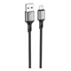 USB кабель Borofone BX83, MicroUSB, 1.0 м., Чорний - 321054 - зображення 2