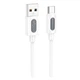 USB кабель Borofone BX114 Structure, Type-C, 1.0 м., Белый - 575553 - изображение 1