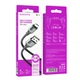 USB кабель Borofone BX101 Creator, MicroUSB, 1.0 м., Черный - 444515 - изображение 4