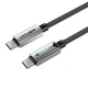 USB кабель AceFast C19-03, Type-C, 1.2 м., Чорний - 597771 - зображення 3