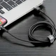 USB кабель Baseus CALKLF-CG1 Cafule Apple iPhone SE 2022 / iPhone 14 Pro Max / iPhone 14 Plus / iPhone 14 Pro / iPhone 14 / iPhone 13 Pro / iPhone 13 Mini / iPhone 13 / iPhone 13 Pro Max / iPhone 12 Mini / iPhone 12 Pro Max, Lightning, 2.0 м., - 299460 - изображение 6