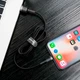 USB кабель Baseus CALKLF-CG1 Cafule Apple iPhone SE 2022 / iPhone 14 Pro Max / iPhone 14 Plus / iPhone 14 Pro / iPhone 14 / iPhone 13 Pro / iPhone 13 Mini / iPhone 13 / iPhone 13 Pro Max / iPhone 12 Mini / iPhone 12 Pro Max, Lightning, 2.0 м., - 299460 - изображение 8