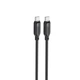 USB кабель AceFast C16-03, Type-C, 1.2 м., Чорний - 573908 - зображення 3