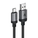 USB кабель AceFast C20-04, Type-C, 1.2 м., Черный - 573910 - изображение 3