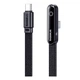 USB кабель Baseus P10382500121-01 MVP 3, Type-C, 2.0 м., Чорний - 569937 - зображення 1