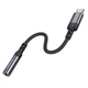 Адаптер Borofone BV24 Graceful, Type-C, 3,5 мм., 0.15 м., Сірий - 584835 - зображення 4