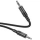 AUX кабель Hoco UPA27 Spirit, 1.2 м., 3.5 мм., Черный - 441702 - изображение 3