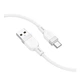 USB кабель Hoco X109, Type-C, 1.0 м., Белый - 557267 - изображение 1
