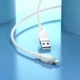 USB кабель Hoco X109, Type-C, 1.0 м., Белый - 557267 - изображение 3