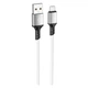 USB кабель Borofone BX83, MicroUSB, 1.0 м., Белый - 321053 - изображение 1