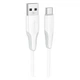 USB кабель Borofone BX119, Type-C, 1.0 м., Белый - 611695 - изображение 1