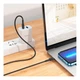 USB кабель Hoco X83, Type-C, 1.0 м., Чорний - 323734 - зображення 3