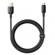 USB кабель Baseus P10377703113-01 Silky, Type-C, 2.0 м., Черный - 565566 - изображение 1