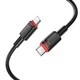 USB кабель Borofone BX110, Type-C, 1.0 м., Чорний - 590388 - зображення 3
