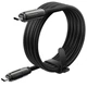 USB кабель Hoco U136 Prize, Type-C, 1.2 м., Черный - 561589 - изображение 3