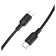 USB кабель Borofone BX113, Type-C, 2.0 м., Чорний - 533335 - зображення 3